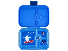 Yumbox surf blue/polar bear tray 4-sections lunchbox Panino